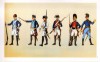 LegionieTruppe Leggere - soldato (1776) - sergente maggiore (1776) - soldato in veste (1787) - capor