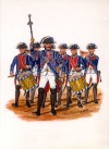 Tamburo maggiore e Banda della Legione Truppe Leggere primo Corpo di Finanzieri Italiani (1787).