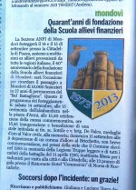 PROGRAMMA DEFINITIVO DEL 40° ANNIVERSARIO FONDAZIONE SCUOLA AA.FF.  DI MONDOVI'